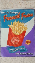 Metaalplaat French Fries