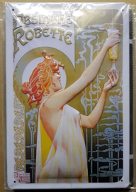 Metaalplaat Absinthe Robette