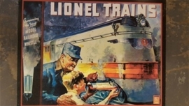 Metaalplaat Lionel trains