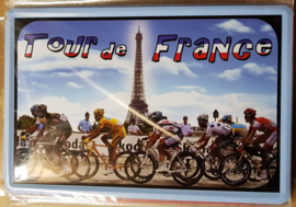 Metaalplaat Tour de France
