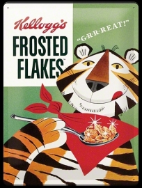 Metaalplaat Kellogg's Frosted Flakes