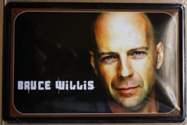 Metaalplaat Bruce Willis