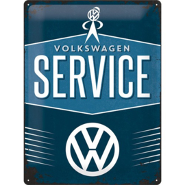 Metaalplaat Volkswagen Service