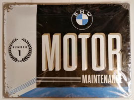 Metaalplaat BMW