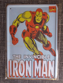 Metaalplaat Iron Man
