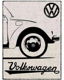 Metaalplaat Volkswagen