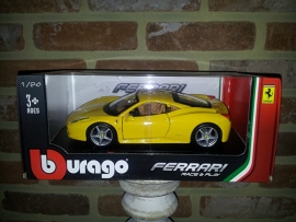 Schaalmodel Ferrari 458 Italia 1/24