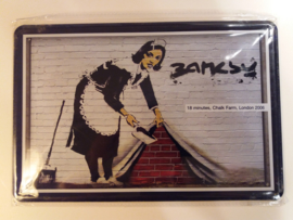Metaalplaat Banksy
