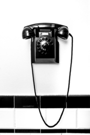 Telefoon - Zwart en Wit