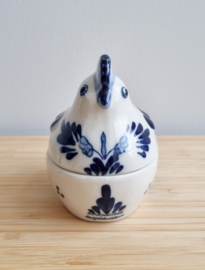 Delfts Blauw doosje, kip