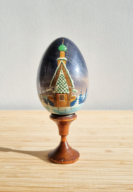 Decoratief ei handbeschilderd
