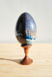 Decoratief ei handbeschilderd