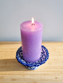 Schaaltje op voet porselein Azië