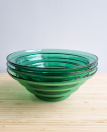 Schaaltje groen glas