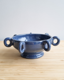 Schaaltje blauw aardewerk