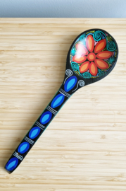 Lepel handbeschilderd