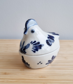 Delfts Blauw doosje, kip