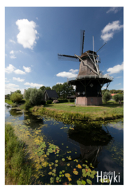 Holland - Windmolen aan het water