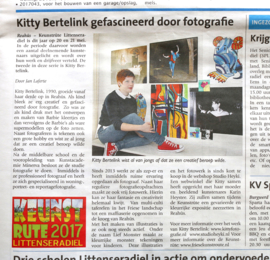 In de krant!