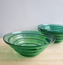 Schaaltje groen glas