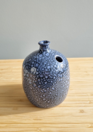 Vaasje blauw spikkel