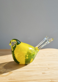 Vogeltjes van glas 2 stuks