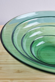 Schaaltje groen glas