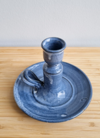 Kandelaar keramiek blauw