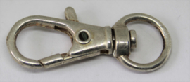 Sleutelhanger antiek zilver 30mm
