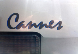 BX CANNES striping  stickerset / grijs blauw
