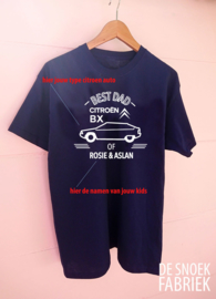 kado T-shirt VADERDAG citroen auto