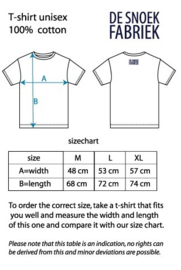 T-shirt schakelpatroon switching pattern