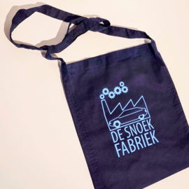 de enige echte "snoekfabriek" canvas tas BX