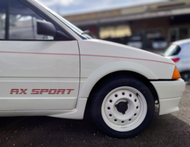 AX SPORT / ROOD sticker set