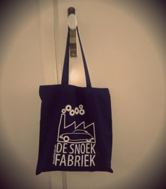 de enige echte "snoekfabriek" canvas tas BX