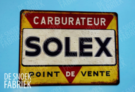 Citroen SOLEX RETRO metalen bordje