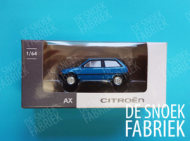 miniatuur modelauto citroen AX turqoise