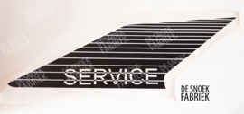 C-stijl striping CUSTOM cstijl sticker set repro beide kanten