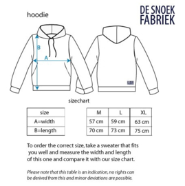 De Snoekfabriek hoodie met BX PICK UP special edition