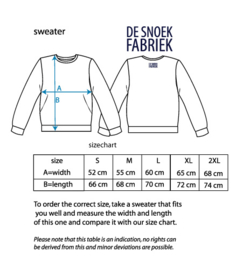 sweater QR code De Snoekfabriek