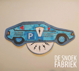 diy parkeerschijf vaderdag