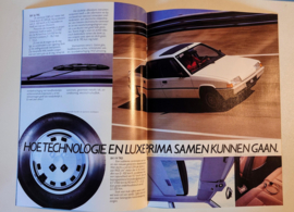 CITROEN BX dealer brochure 1985 (1986 ) nederlands