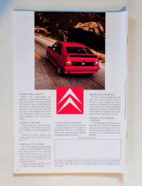 CITROEN BX dealer brochure 1987 (1988 ) nederlands