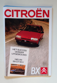 CITROEN BX dealer brochure 1987 (1988 ) nederlands