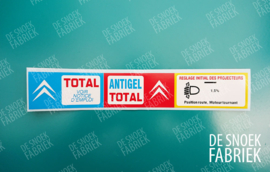 TOTAL - ANTIGEL -REGLAGE autocollant