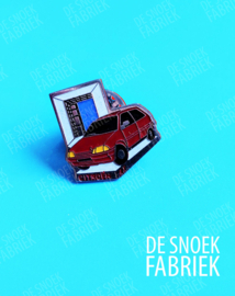CITROËN AX pin vintage rood