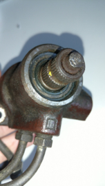 Bovenste keerring op het rondsel van het stuurhuis