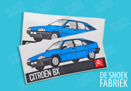 Citroen BX Aufkleber nos vintage