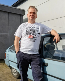 T-shirt Keeping the BX alive! 10 jaar De Snoekfabriek BXfix