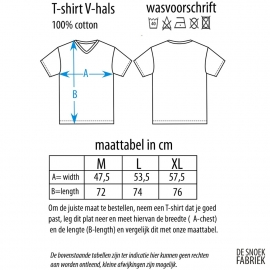 T-shirt "de snoekfabriek"